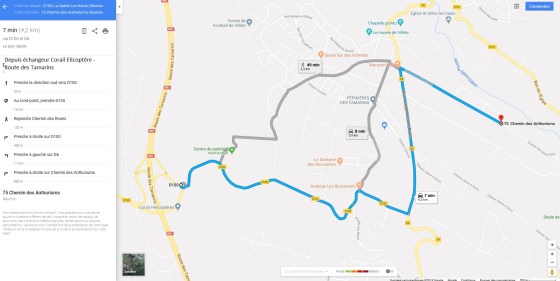 Plans d'accès - Aliette et Paris